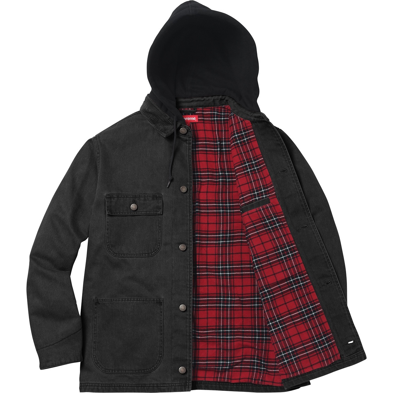Hooded Chore Coat view 4